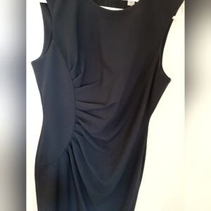 Calvin klein dark navy blue sheath dress.